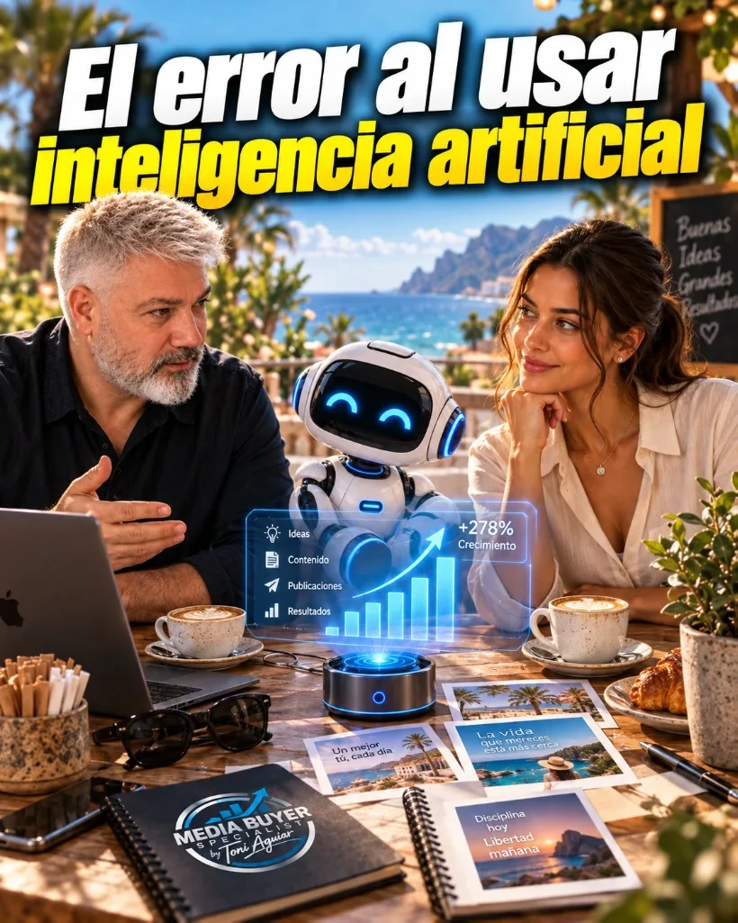 Toni y robot: El error al usar inteligencia artificial
