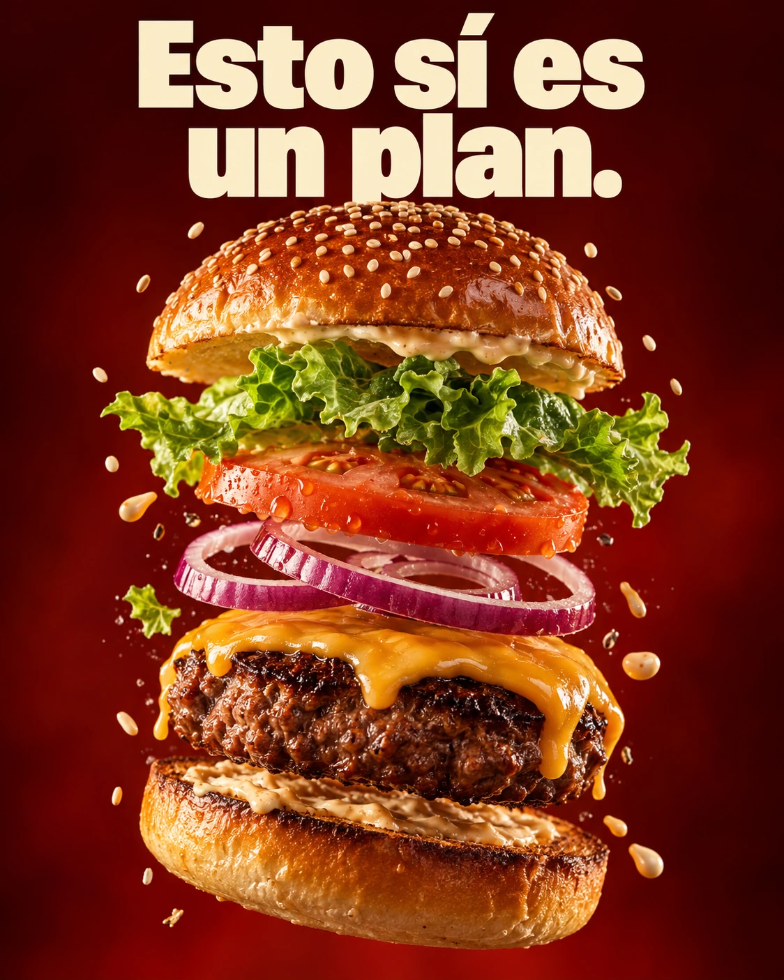 Hamburguesa: Esto sí es un plan