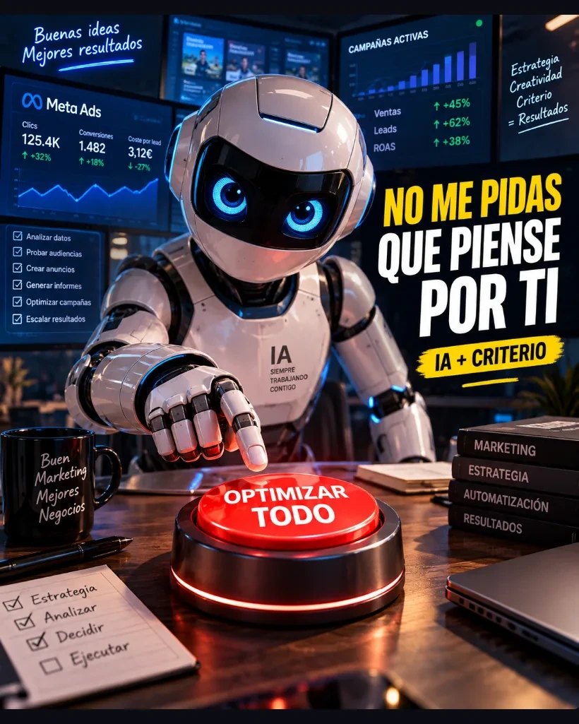 Robot: No me pidas que piense por ti