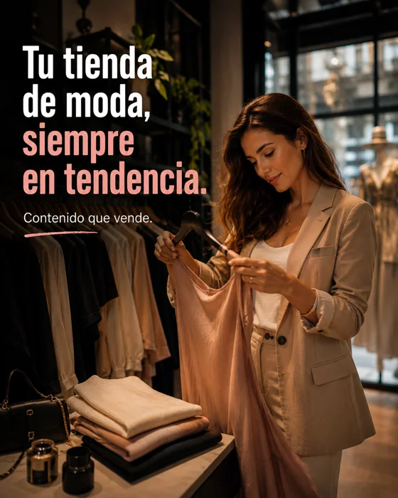 Post generado por APG para tienda de moda