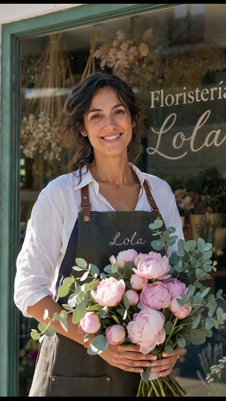 La foto de la florister&iacute;a antes de convertirse en v&iacute;deo